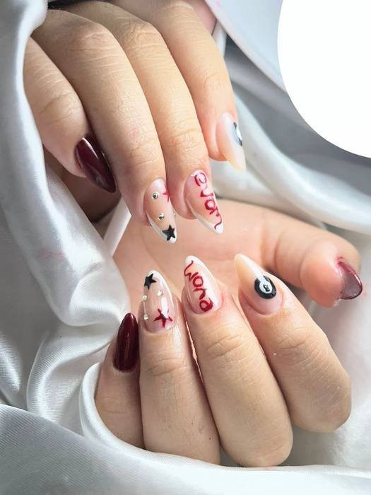 Trabalho de unhas - Gabriela
