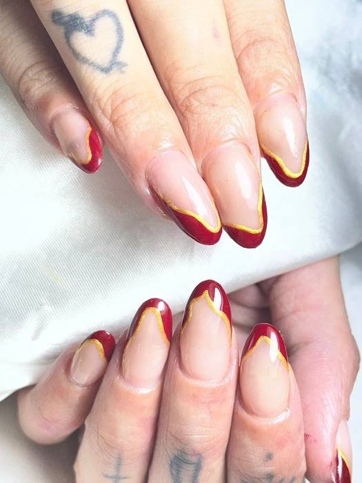 Trabalho de unhas - Gabriela